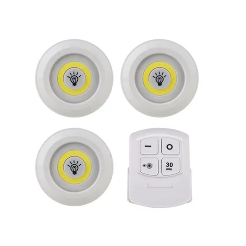 چراغ اضطراری سقفی مدل ریموت دار 3 عددی