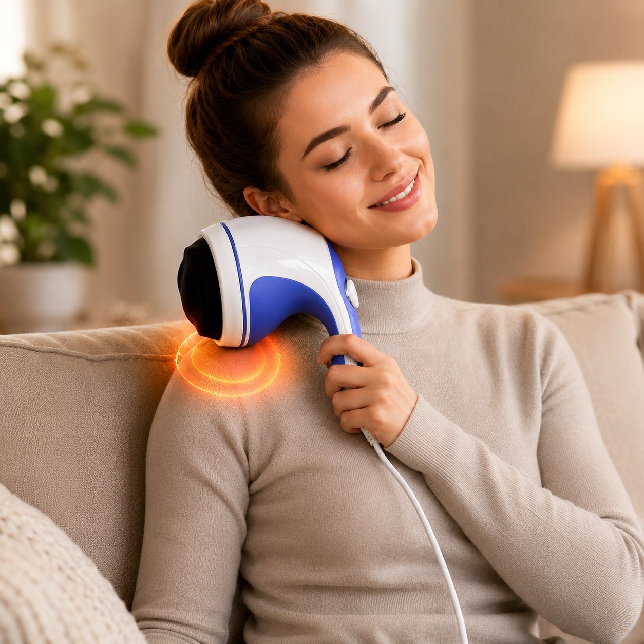 ماساژور همه کاره کمر پا دست گردن شانه کتف ریلکس اند تون Relax & Tone